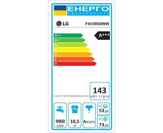 Стиральная машина LG F4V3RS0WW, изображение 12 Стиральная машина LG F4V3RS0WW, изображение 12