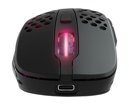 Мышка Xtrfy M4 RGB Wireless Black (XG-M4-WL-BLACK), изображение 3 Мышка Xtrfy M4 RGB Wireless Black (XG-M4-WL-BLACK), изображение 3