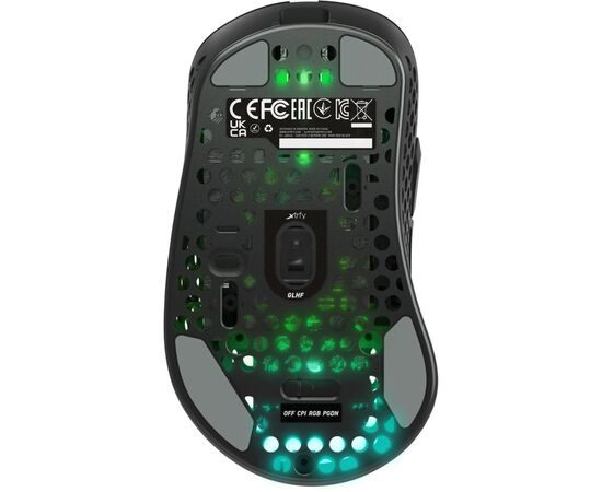 Мышка Xtrfy M4 RGB Wireless Black (XG-M4-WL-BLACK), изображение 7 Мышка Xtrfy M4 RGB Wireless Black (XG-M4-WL-BLACK), изображение 7