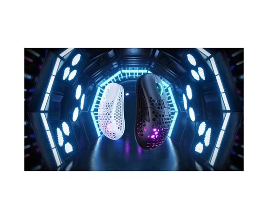 Мышка Xtrfy M42 RGB Wireless White (M42W-RGB-WHITE), изображение 3 Мышка Xtrfy M42 RGB Wireless White (M42W-RGB-WHITE), изображение 3