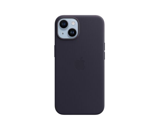 Чохол до моб. телефона Apple iPhone 14 Leather Case with MagSafe - Ink (MPP63)