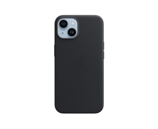 Чохол до моб. телефона Apple iPhone 14 Leather Case with MagSafe - Midnight (MPP43ZM/A)