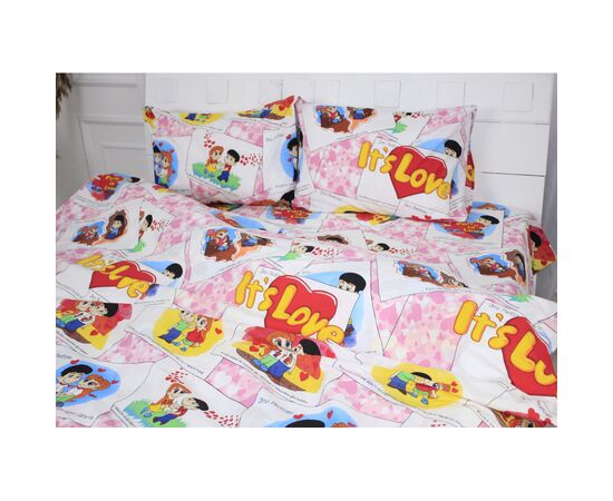 Постельное белье MirSon Бязь Premium 17-0109 Love 160х220 (2200001608436), изображение 3