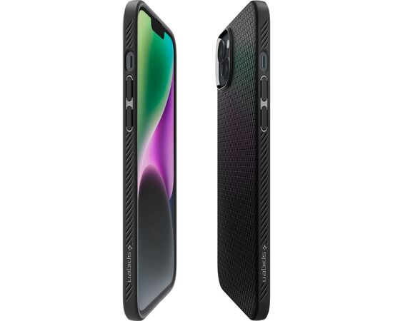 Чехол для моб. телефона Spigen Apple iPhone 14 Liquid Air, Matte Black (ACS05037), изображение 5
