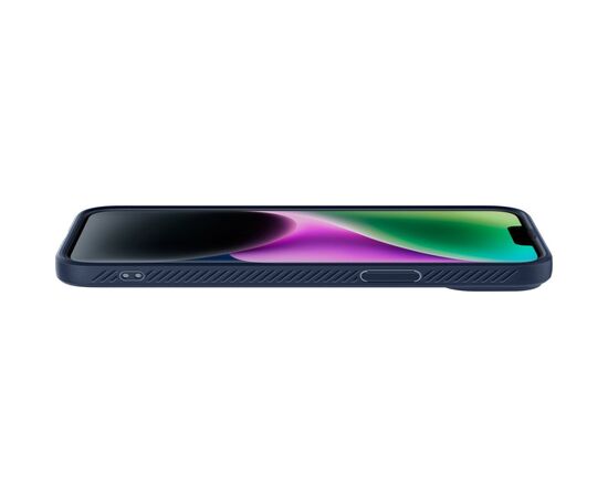 Чехол для моб. телефона Spigen Apple iPhone 14 Liquid Air, Navy Blue (ACS05038), изображение 6 Чехол для моб. телефона Spigen Apple iPhone 14 Liquid Air, Navy Blue (ACS05038), изображение 6