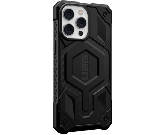 Чохол до моб. телефона Uag Apple iPhone 14 Pro Max Monarch Pro Magsafe, Carbon Fiber (114031114242), зображення 2 Чохол до моб. телефона Uag Apple iPhone 14 Pro Max Monarch Pro Magsafe, Carbon Fiber (114031114242), зображення 2