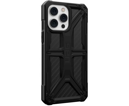 Чохол до моб. телефона Uag Apple iPhone 14 Pro Max Monarch, Carbon Fiber (114035114242), зображення 2 Чохол до моб. телефона Uag Apple iPhone 14 Pro Max Monarch, Carbon Fiber (114035114242), зображення 2