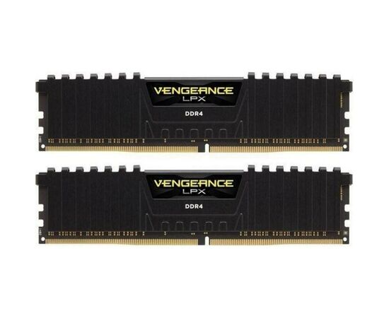 Модуль памяти для компьютера DDR4 16GB (2x8GB) 3600 MHz Vengeance LPX Black Corsair (CMK16GX4M2D3600C18)