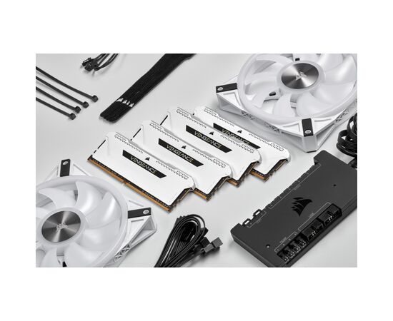 Модуль памяти для компьютера DDR4 16GB (2x8GGB) 3600 MHz Vengeance RGB Pro SL White Corsair (CMH16GX4M2D3600C18W), изображение 5 Модуль памяти для компьютера DDR4 16GB (2x8GGB) 3600 MHz Vengeance RGB Pro SL White Corsair (CMH16GX4M2D3600C18W), изображение 5
