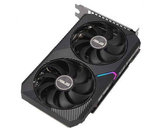 Видеокарта ASUS GeForce RTX3060Ti 8Gb DUAL OC MINI V2 LHR (DUAL-RTX3060TI-O8G-MINI-V2), изображение 5 Видеокарта ASUS GeForce RTX3060Ti 8Gb DUAL OC MINI V2 LHR (DUAL-RTX3060TI-O8G-MINI-V2), изображение 5