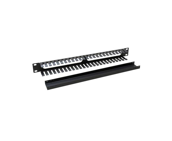Кабельный организатор 19" 1U гребенка, металл Zpas (T-SO-900-616)