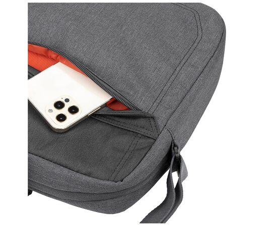 Сумка для ноутбука Tucano 14" Hop, Anthracite (BHOP13-AX), изображение 3 Сумка для ноутбука Tucano 14" Hop, Anthracite (BHOP13-AX), изображение 3