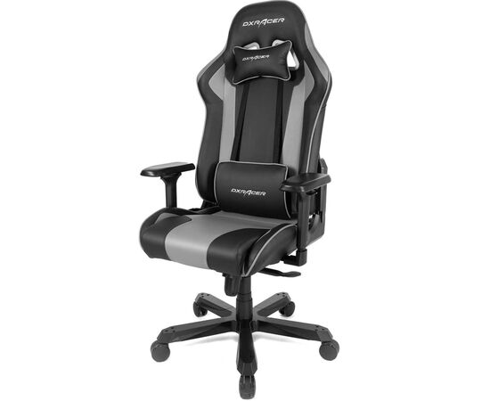 Кресло игровое DXRacer King Black-grey (GC-K99-NG-A3-01-NVF), изображение 2 Кресло игровое DXRacer King Black-grey (GC-K99-NG-A3-01-NVF), изображение 2