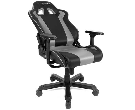 Кресло игровое DXRacer King Black-grey (GC-K99-NG-A3-01-NVF), изображение 5 Кресло игровое DXRacer King Black-grey (GC-K99-NG-A3-01-NVF), изображение 5