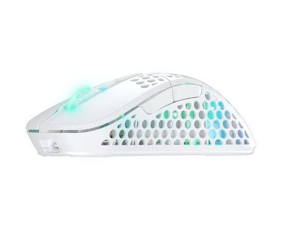 Мышка Xtrfy M4 RGB Wireless White (XG-M4-WL-WHITE), изображение 4 Мышка Xtrfy M4 RGB Wireless White (XG-M4-WL-WHITE), изображение 4
