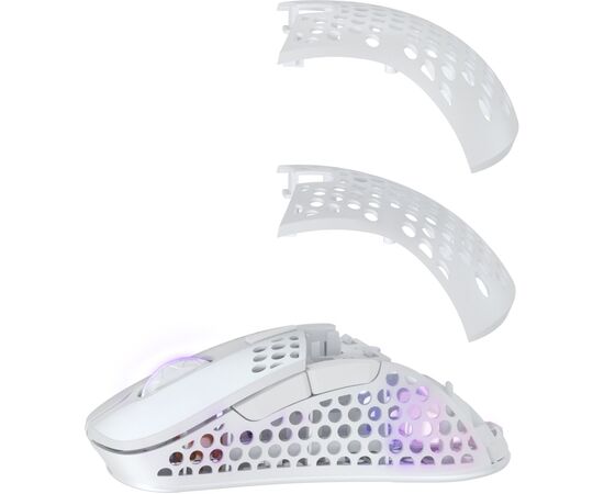 Мышка Xtrfy M4 RGB Wireless White (XG-M4-WL-WHITE), изображение 8 Мышка Xtrfy M4 RGB Wireless White (XG-M4-WL-WHITE), изображение 8