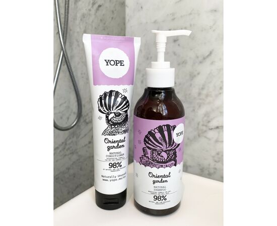 Шампунь Yope Oriental Garden 300 мл (5900168900394), зображення 4 Шампунь Yope Oriental Garden 300 мл (5900168900394), зображення 4