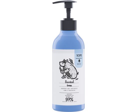 Гель для душа Yope Santal Tree, Saffron and Patchouli 400 мл (5903760202057)