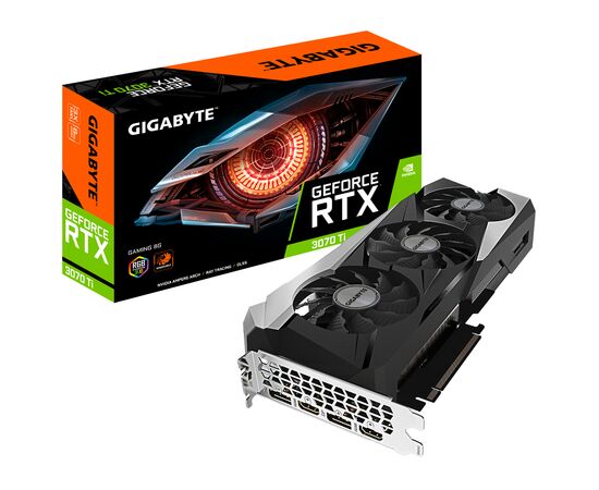 Відеокарта GIGABYTE GeForce RTX3070 Ti 8Gb GAMING (GV-N307TGAMING-8GD)