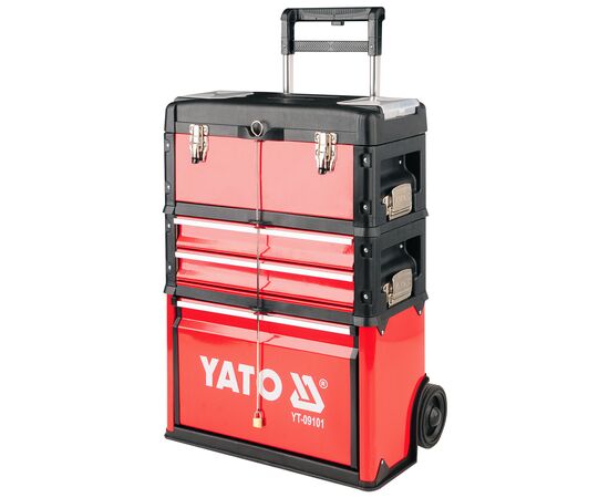 Тележка для инструмента Yato YT-09101, 520х320х720 мм, 4 ящика (YT-09101)