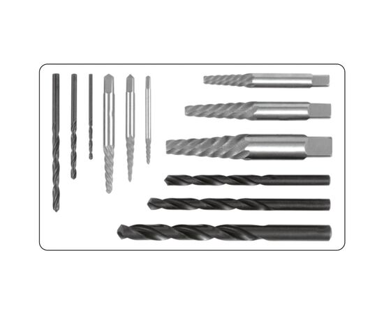 Экстрактор Yato YT-0591 набор 12шт (YT-0591), изображение 2 Экстрактор Yato YT-0591 набор 12шт (YT-0591), изображение 2