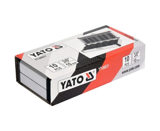 Екстрактор Yato YT-06031 набір для пошкодженіх болтів (YT-06031), зображення 4