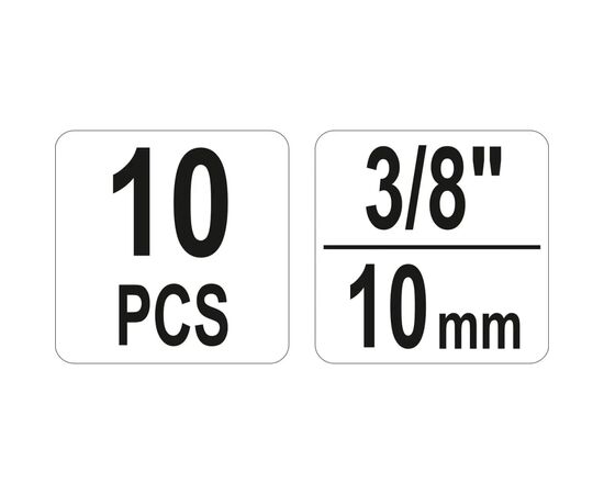 Екстрактор Yato YT-06031 набір для пошкодженіх болтів (YT-06031), зображення 6