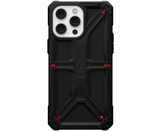 Чехол для моб. телефона Uag Apple iPhone 14 Pro Max Monarch, Kevlar Black (114035113940)
