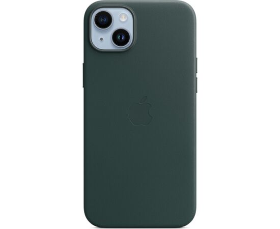 Чехол для моб. телефона Apple iPhone 14 Plus Leather Case with MagSafe - Forest Green,Model A2907 (MPPA3ZE/A), изображение 2 Чехол для моб. телефона Apple iPhone 14 Plus Leather Case with MagSafe - Forest Green,Model A2907 (MPPA3ZE/A), изображение 2