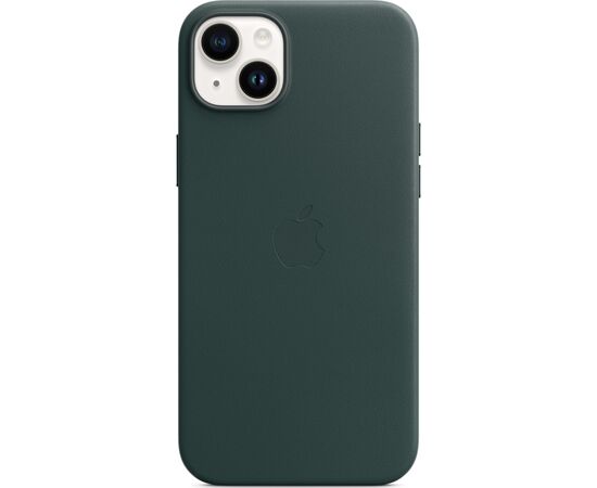 Чехол для моб. телефона Apple iPhone 14 Plus Leather Case with MagSafe - Forest Green,Model A2907 (MPPA3ZE/A), изображение 4 Чехол для моб. телефона Apple iPhone 14 Plus Leather Case with MagSafe - Forest Green,Model A2907 (MPPA3ZE/A), изображение 4