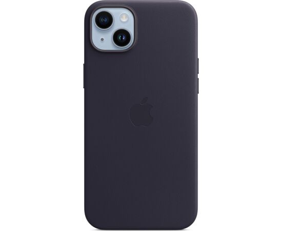 Чехол для моб. телефона Apple iPhone 14 Plus Leather Case with MagSafe - Ink,Model A2907 (MPPC3ZE/A), изображение 2 Чехол для моб. телефона Apple iPhone 14 Plus Leather Case with MagSafe - Ink,Model A2907 (MPPC3ZE/A), изображение 2