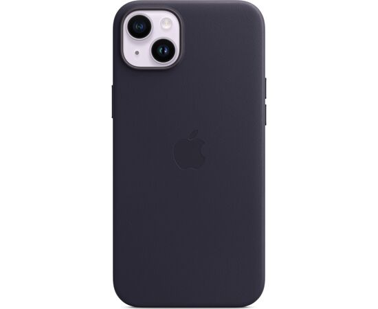 Чехол для моб. телефона Apple iPhone 14 Plus Leather Case with MagSafe - Ink,Model A2907 (MPPC3ZE/A), изображение 3 Чехол для моб. телефона Apple iPhone 14 Plus Leather Case with MagSafe - Ink,Model A2907 (MPPC3ZE/A), изображение 3
