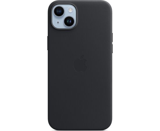 Чехол для моб. телефона Apple iPhone 14 Plus Leather Case with MagSafe - Midnight,Model A2907 (MPP93ZE/A), изображение 2 Чехол для моб. телефона Apple iPhone 14 Plus Leather Case with MagSafe - Midnight,Model A2907 (MPP93ZE/A), изображение 2