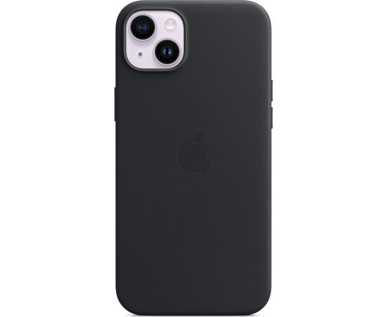 Чехол для моб. телефона Apple iPhone 14 Plus Leather Case with MagSafe - Midnight,Model A2907 (MPP93ZE/A), изображение 3 Чехол для моб. телефона Apple iPhone 14 Plus Leather Case with MagSafe - Midnight,Model A2907 (MPP93ZE/A), изображение 3