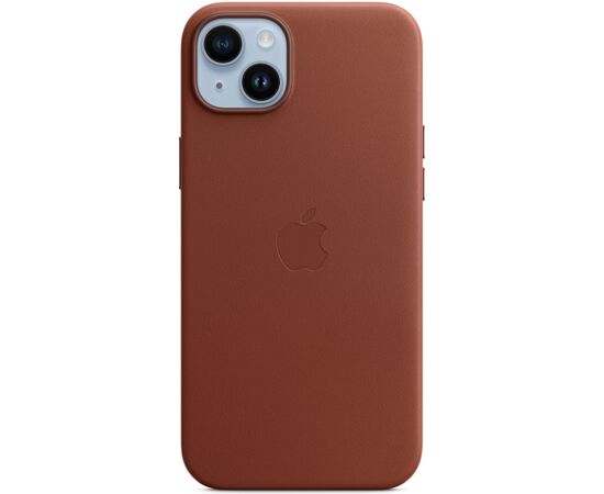 Чохол до моб. телефона Apple iPhone 14 Plus Leather Case with MagSafe - Umber,Model A2907 (MPPD3ZE/A), зображення 3 Чохол до моб. телефона Apple iPhone 14 Plus Leather Case with MagSafe - Umber,Model A2907 (MPPD3ZE/A), зображення 3