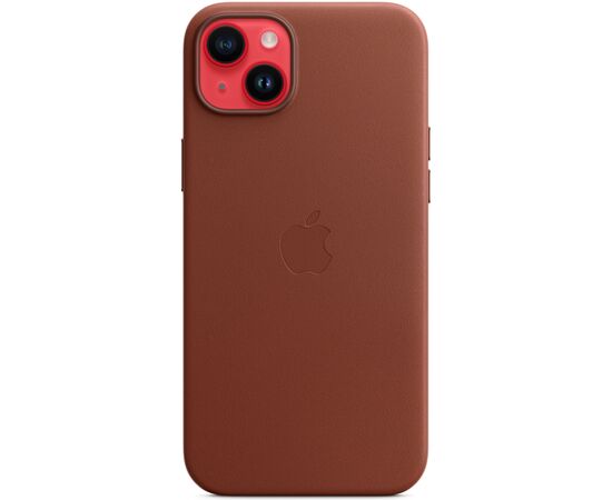 Чохол до моб. телефона Apple iPhone 14 Plus Leather Case with MagSafe - Umber,Model A2907 (MPPD3ZE/A), зображення 4 Чохол до моб. телефона Apple iPhone 14 Plus Leather Case with MagSafe - Umber,Model A2907 (MPPD3ZE/A), зображення 4