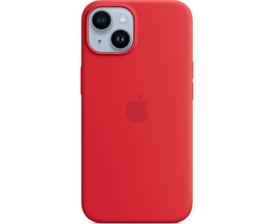 Чехол для моб. телефона Apple iPhone 14 Plus Silicone Case with MagSafe - (PRODUCT)RED,Model A2911 (MPT63ZE/A), изображение 3 Чехол для моб. телефона Apple iPhone 14 Plus Silicone Case with MagSafe - (PRODUCT)RED,Model A2911 (MPT63ZE/A), изображение 3