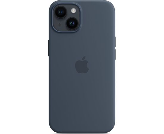 Чехол для моб. телефона Apple iPhone 14 Plus Silicone Case with MagSafe - Storm Blue,Model A2911 (MPT53ZE/A), изображение 2 Чехол для моб. телефона Apple iPhone 14 Plus Silicone Case with MagSafe - Storm Blue,Model A2911 (MPT53ZE/A), изображение 2
