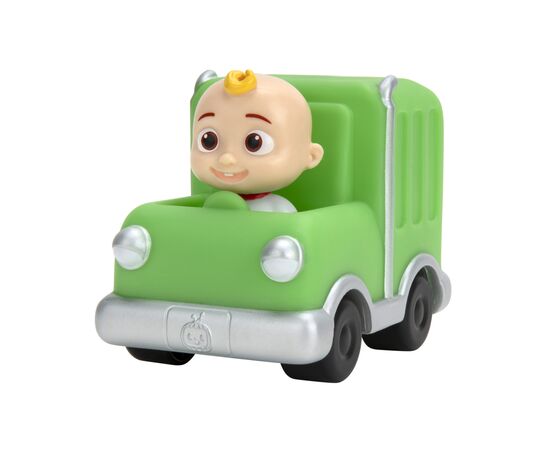 Машина CoComelon Mini Vehicles Green Trash Truck Зелений сміттєвоз (CMW0014)