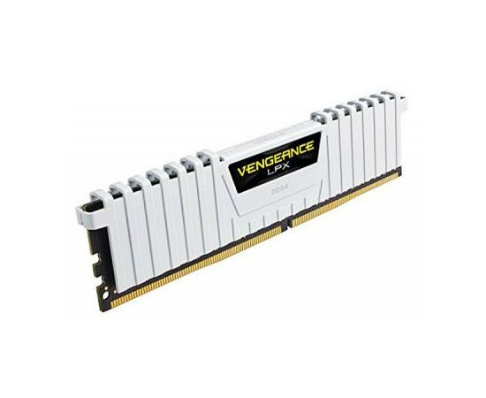 Модуль пам'яті для комп'ютера DDR4 16GB (2x8GB) 3200 MHz LPX White Corsair (CMK16GX4M2B3200C16W), зображення 3 Модуль пам'яті для комп'ютера DDR4 16GB (2x8GB) 3200 MHz LPX White Corsair (CMK16GX4M2B3200C16W), зображення 3
