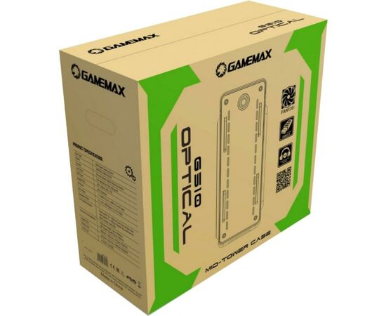 Корпус Gamemax Optical White, изображение 8 Корпус Gamemax Optical White, изображение 8