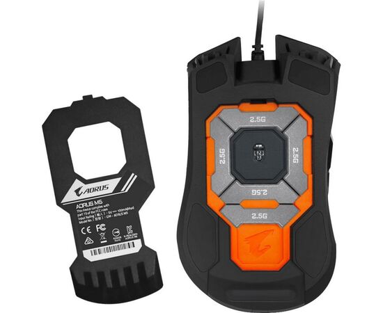 Мышка GIGABYTE Aorus M5, изображение 6 Мышка GIGABYTE Aorus M5, изображение 6