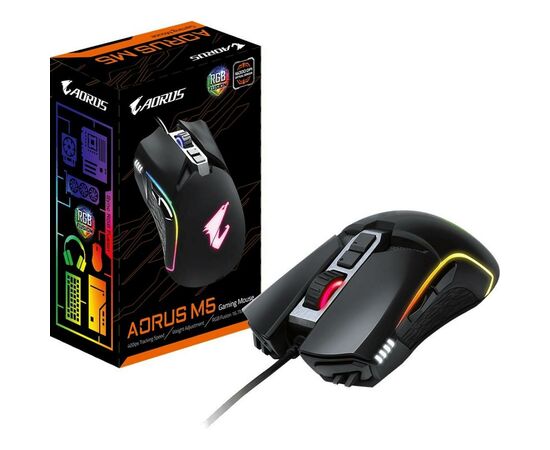 Мышка GIGABYTE Aorus M5, изображение 7 Мышка GIGABYTE Aorus M5, изображение 7