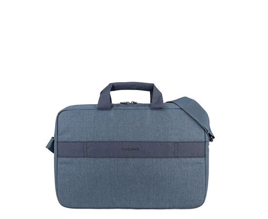 Сумка для ноутбука Tucano 14" Hop, Blue (BHOP13-B), изображение 6 Сумка для ноутбука Tucano 14" Hop, Blue (BHOP13-B), изображение 6
