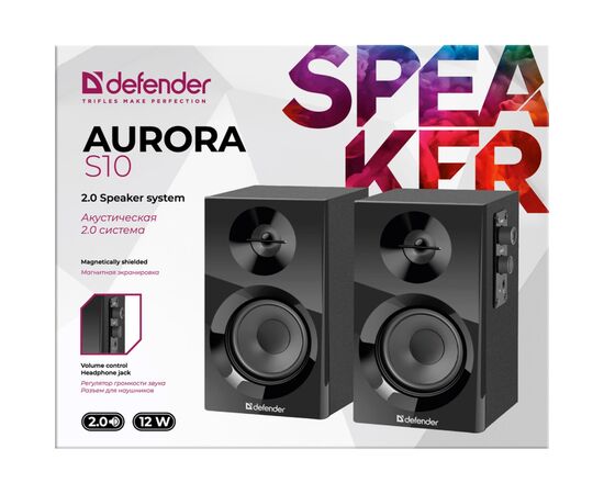 Акустическая система Defender S10 Black (65414), изображение 2