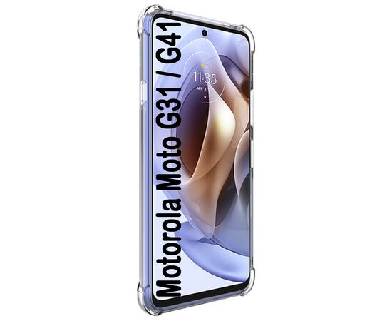 Чехол для моб. телефона BeCover Anti-Shock Motorola Moto G31 / G41 Clear (707884) Чехол для моб. телефона BeCover Anti-Shock Motorola Moto G31 / G41 Clear (707884)