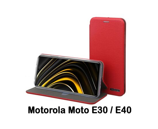 Чохол до моб. телефона BeCover Exclusive Motorola Moto E30 / E40 Burgundy Red (707906)