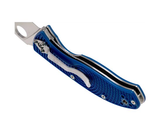 Нож Spyderco Tenacious S35VN Blue (C122PBL), изображение 6 Нож Spyderco Tenacious S35VN Blue (C122PBL), изображение 6