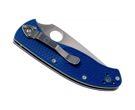 Нож Spyderco Tenacious S35VN Blue (C122PBL), изображение 7 Нож Spyderco Tenacious S35VN Blue (C122PBL), изображение 7
