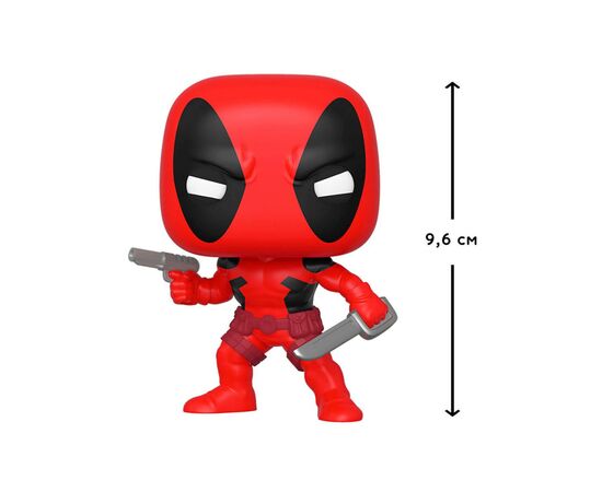 Фигурка для геймеров Funko Pop серии Marvel: 80-е – Дедпул (44154), изображение 2 Фигурка для геймеров Funko Pop серии Marvel: 80-е – Дедпул (44154), изображение 2